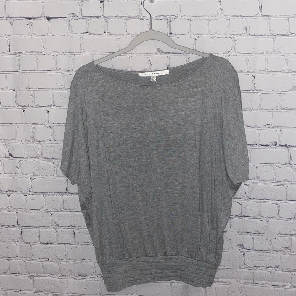 Max Studio Grey Blouse